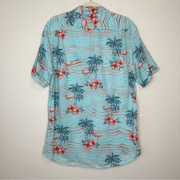 Billabong Men’s Sundays X Floral Short Sleeves Button Down Shirt, Size XL - Picture 7 of 11